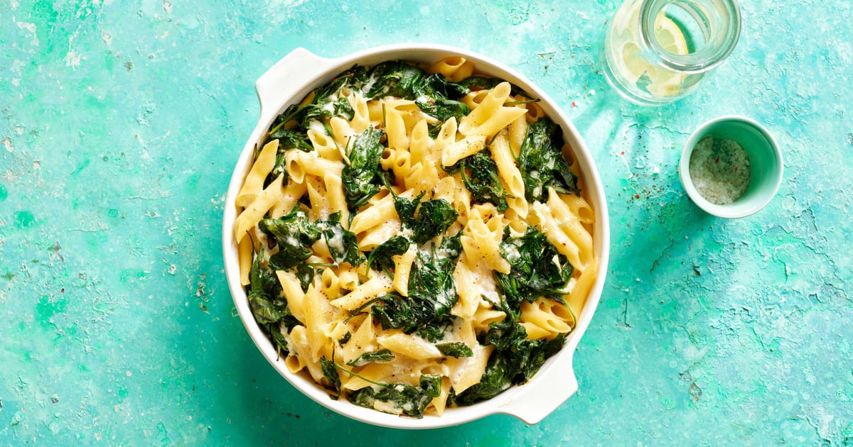 Penne-Auflauf mit Spinat | Rezept