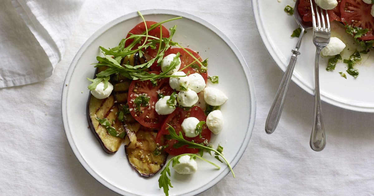 Mozzarelline an Rucola-Vinaigrette | Rezept