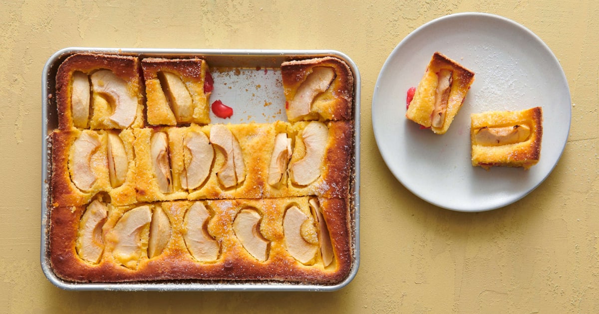 J'ai testé cette recette de gâteau aux pommes de Julie Andrieu. C'est une pure merveille