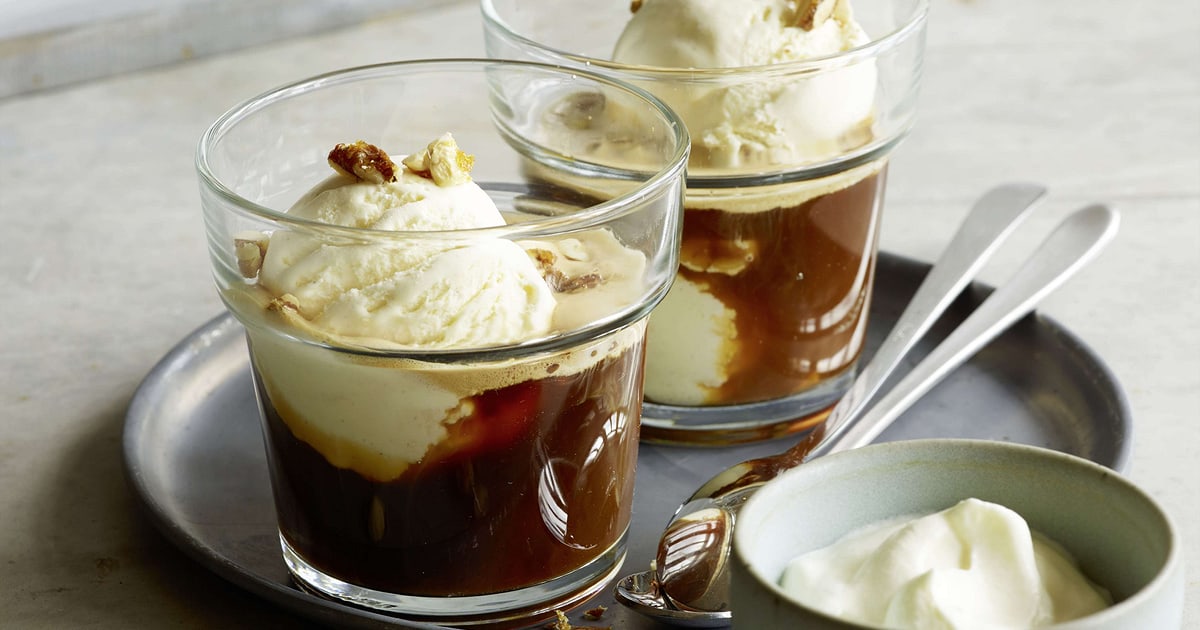 Affogato al caffè