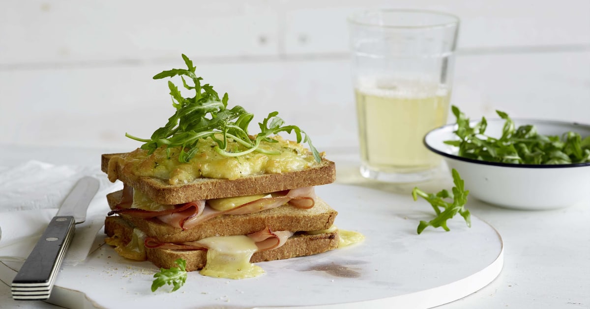 Croque Monsieur mit Rucola | Rezept