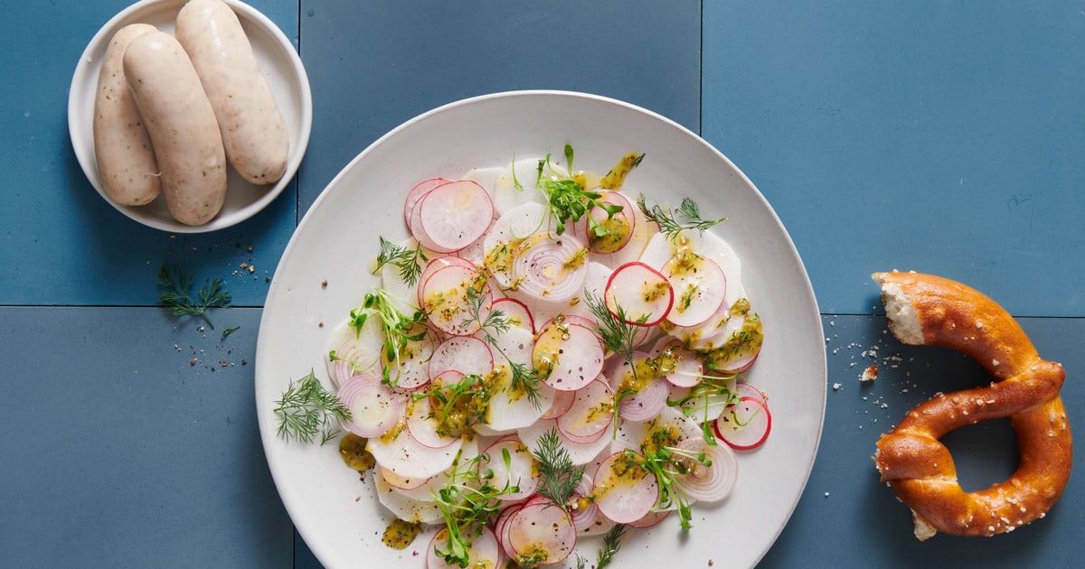 Rettich-Radieschen-Salat mit Weisswurst | Migusto