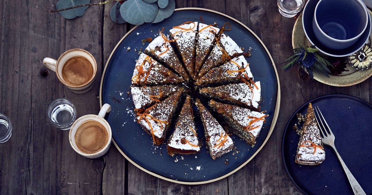 Arancia farcita con panna e cannella