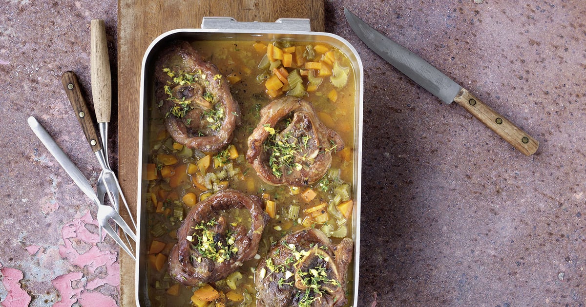 Kalbshaxe mit Orange und Thymian | Migusto