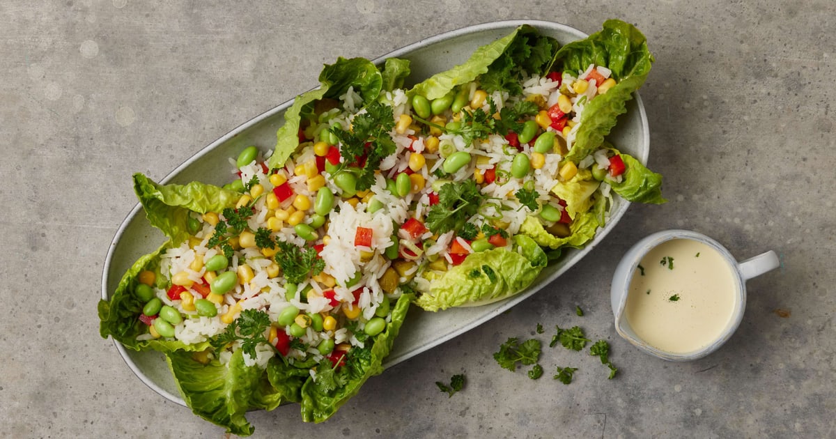 Reissalat mit Gemüse | Rezept