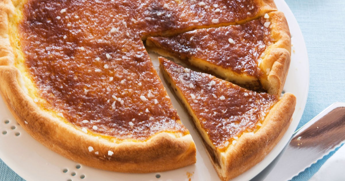 Tarte La Crme Avec Confiture De Lait Et Sucre Grle Migusto