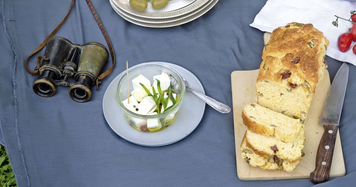 Marinierter Feta mit Estragon | Rezept