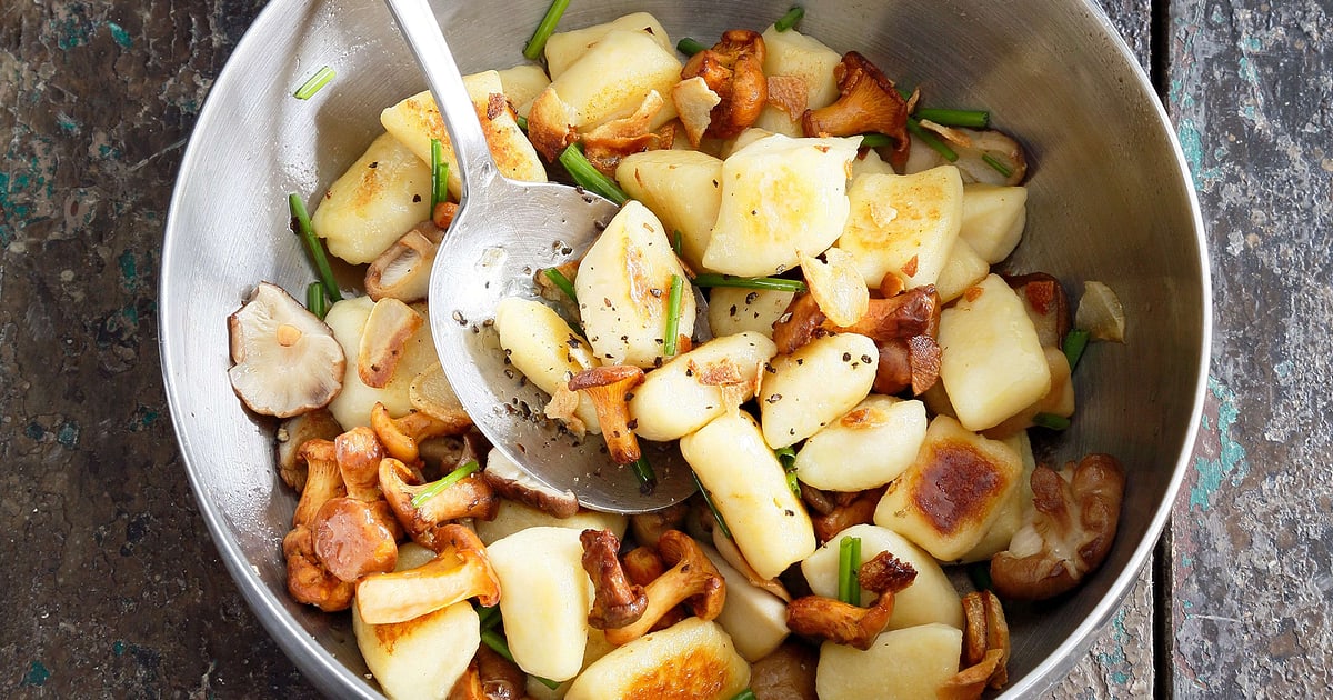 Knoblauch-Kartoffel-Gnocchi mit frischen Pilzen | Rezept