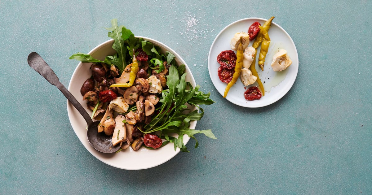 Salade De Champignons Avec Roquette Migusto