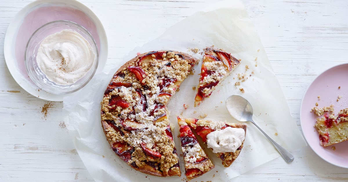 Pflaumenkuchen mit Zimtstreuseln | Rezept