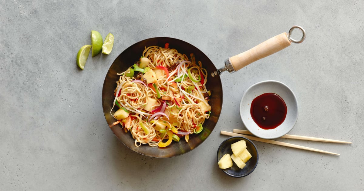 Süss-saure Asia-Nudeln | Rezept