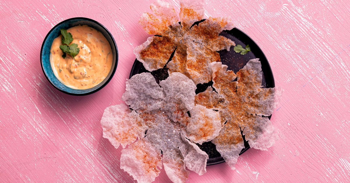 Fleurs en feuille de riz | Recette