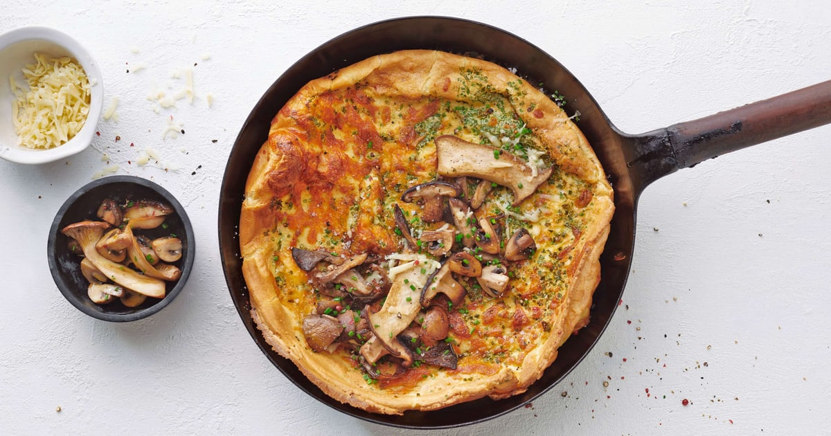 Ofen-Omelette mit Pilzen | Migusto Ofen-Omelette mit Pilzen | Migusto