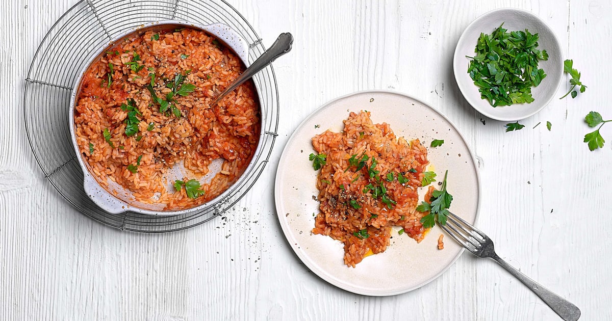 Pilaf de riz noir aux légumes pour 6 personnes - Recettes - Elle à Table