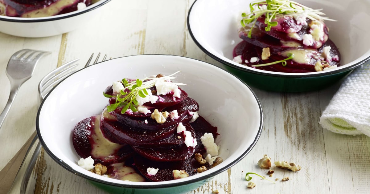 Salade de betteraves rouges avec sauce au miel Migusto