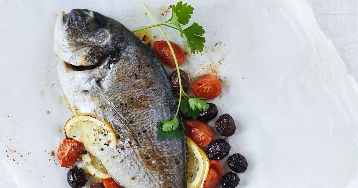 Dorade im Pergament | Rezept