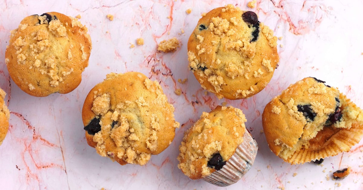 Muffin Ai Mirtilli Con Crumble Ricetta