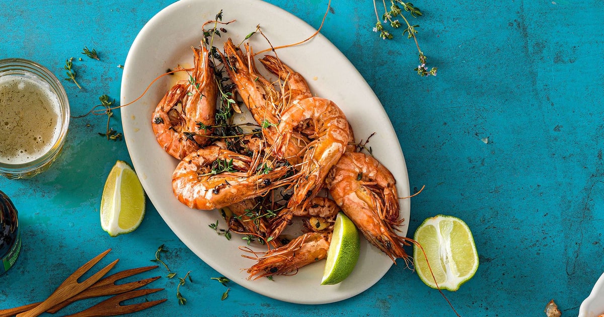 Crevetten mit Limetten und Thymian | Rezept