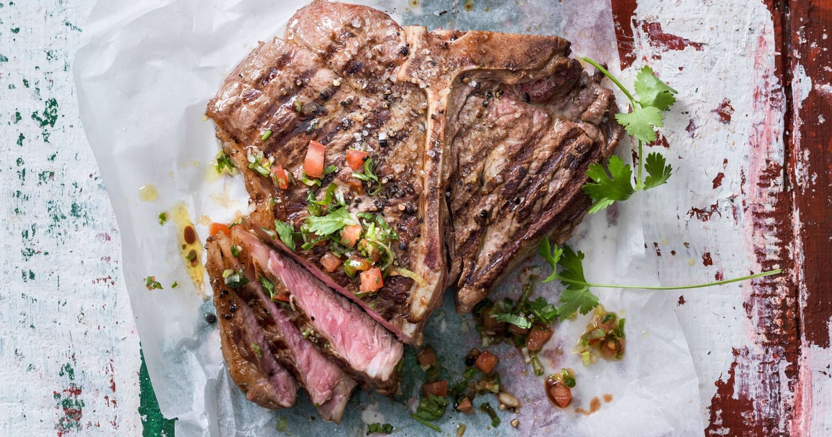 TBoneSteak mit Salsa Pebre Migusto