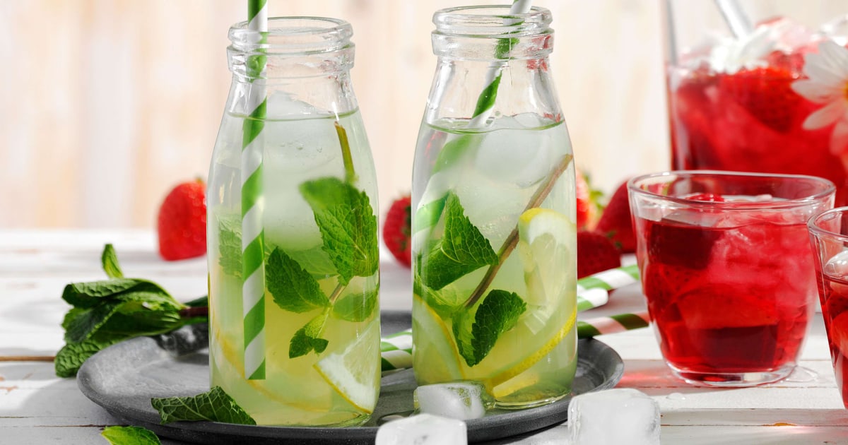 Thé froid à la menthe et au sureau | Migusto