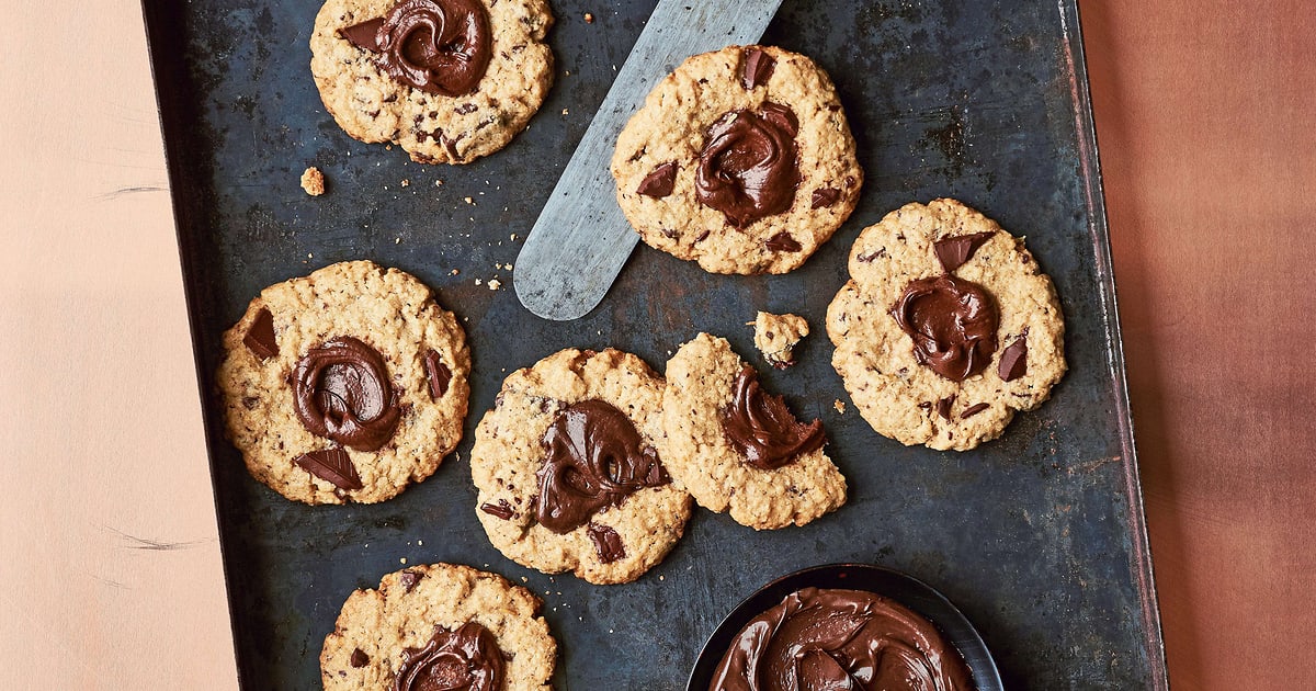 Recette de cookies protéinés fourrés double chocolat