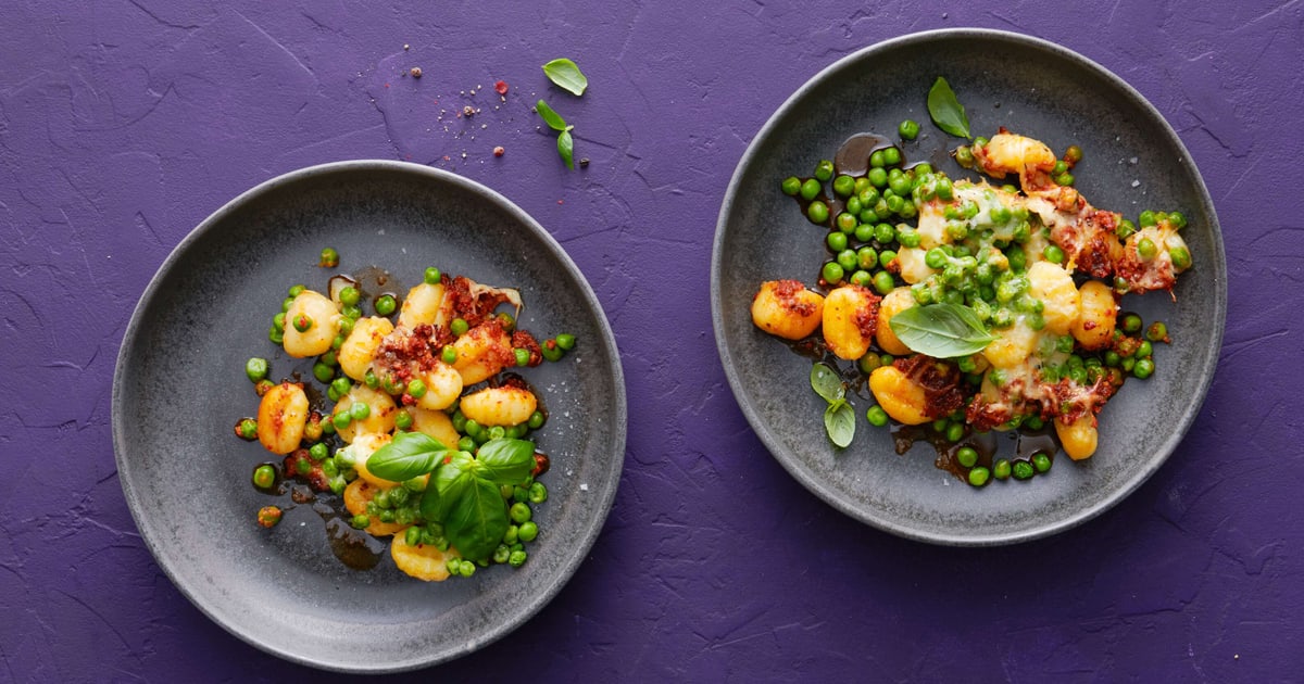 Gnocchi-Erbsen-Gratin | Rezept