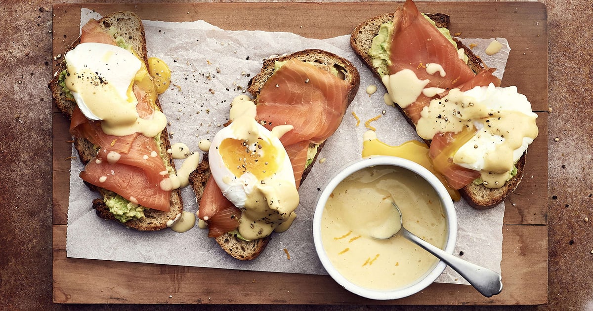 Lachstoast mit Orangen-Bier-Hollandaise | Rezept
