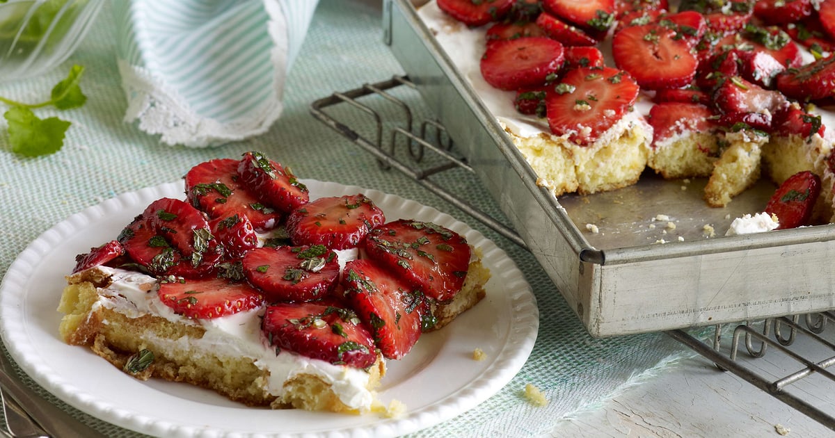 Tourte Aux Fraises Avec Melisse Citronnee Migusto