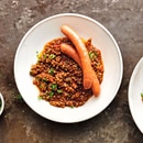 Potée de lentilles aux saucisses