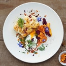 Merluzzo bianco con uova in camicia all'aneto