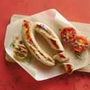 Saucisse de veau et légumes grillés