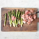 Asparagi con prosciutto crudo
