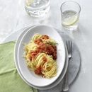 Spaghettini avec sauce tomate au four