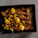 Teglia di pollo con verdure