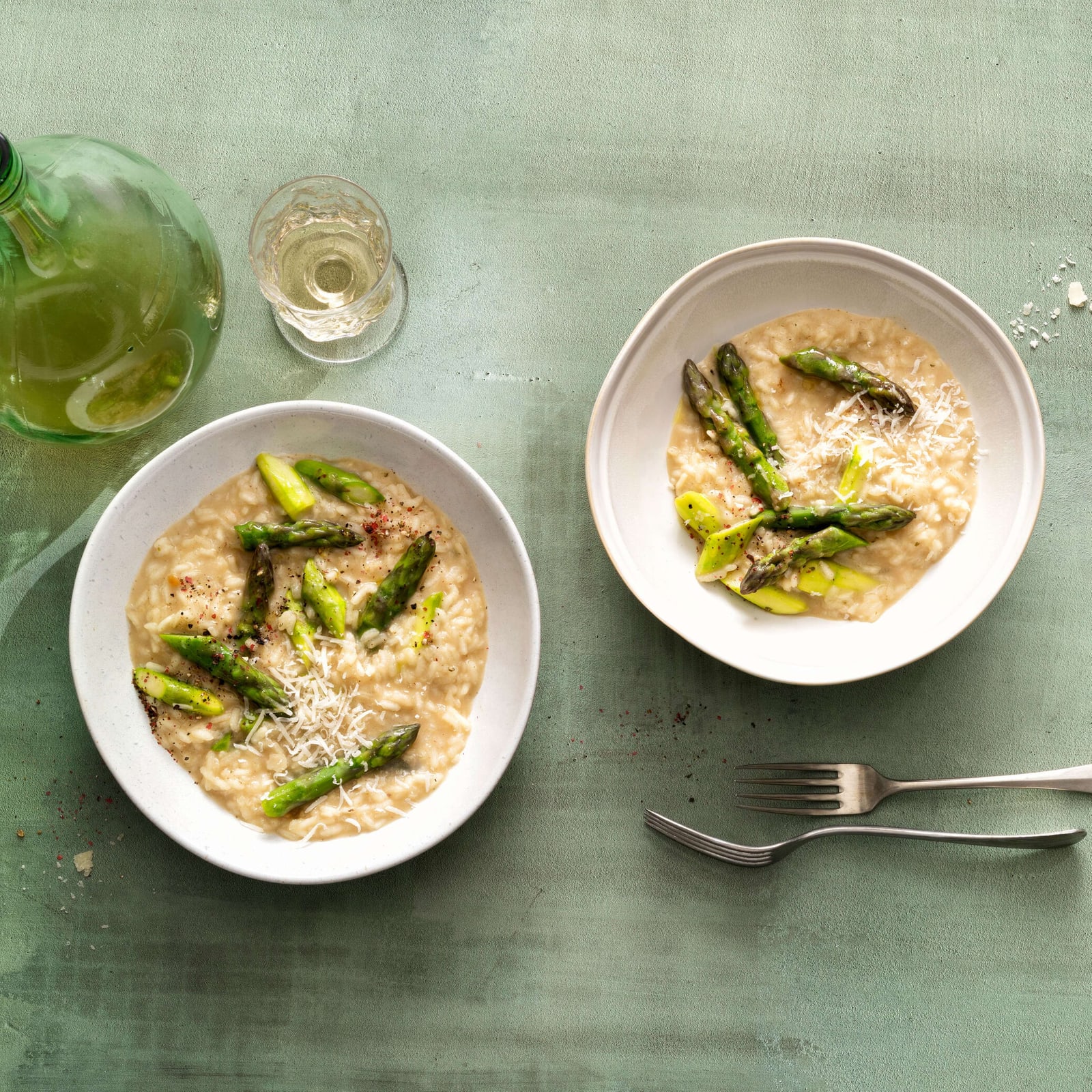 Risotto al limone e all’ortica Migusto