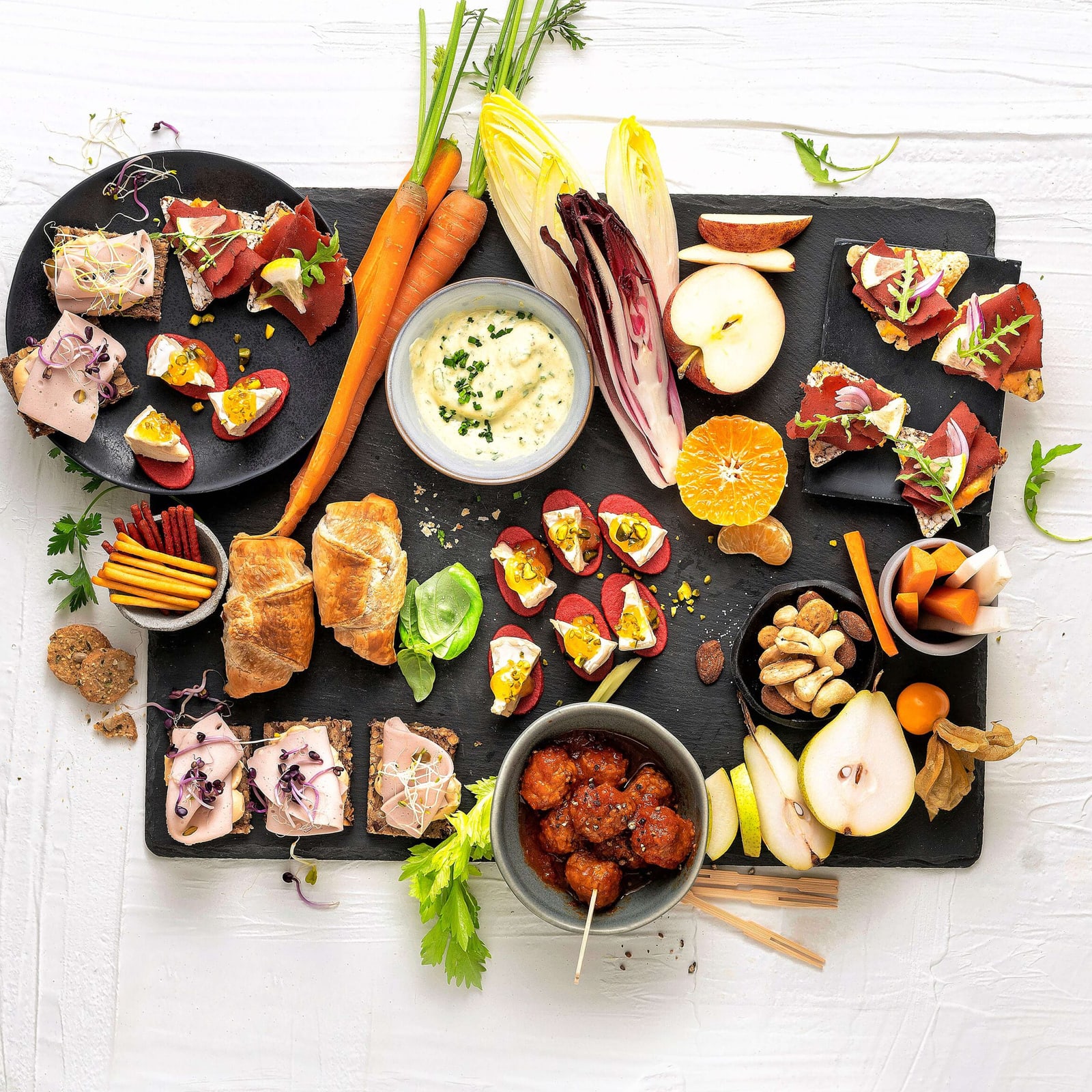 Vegane Brunchplatte Rezept