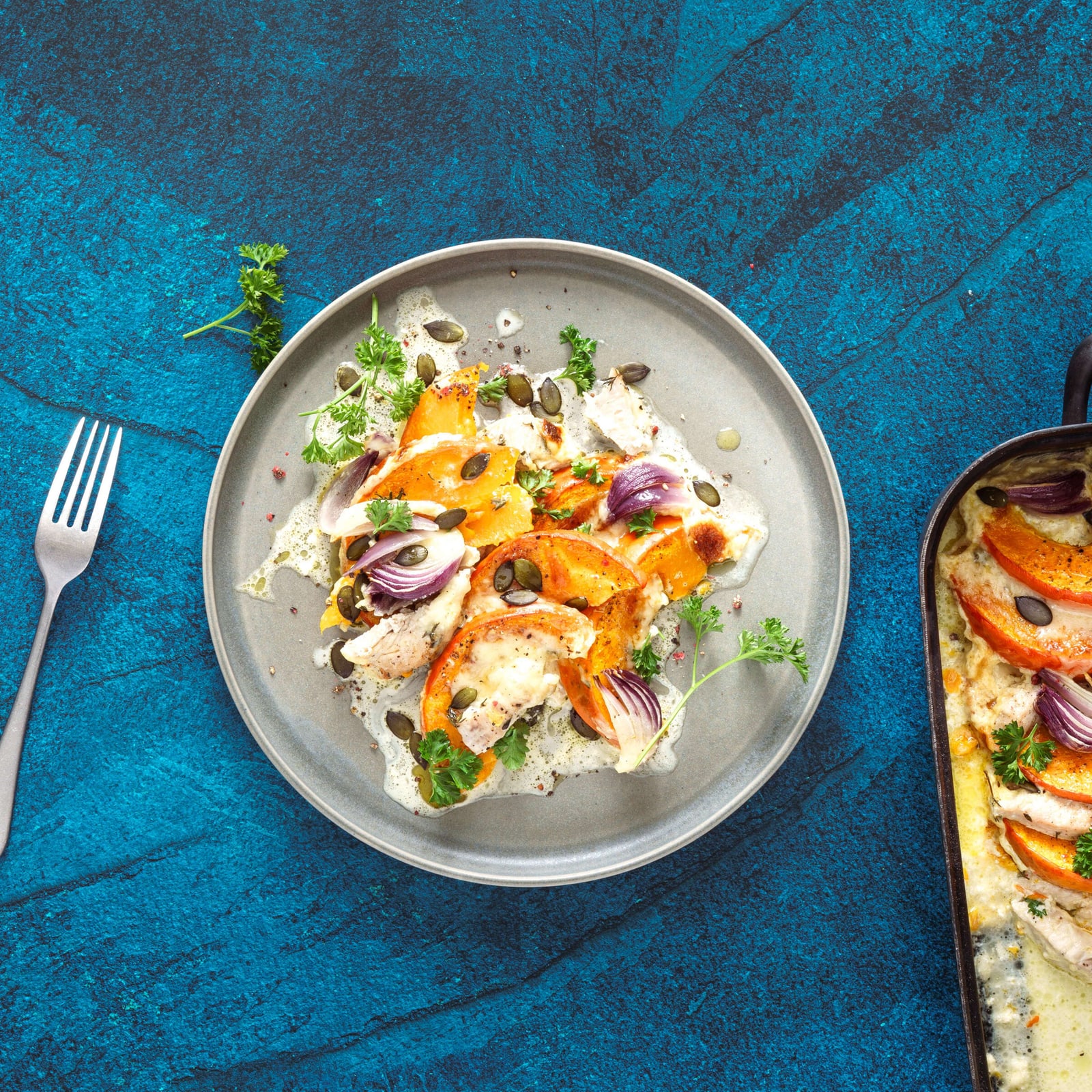 Zucchetti-Quinoa-Auflauf mit Schinken | Rezept