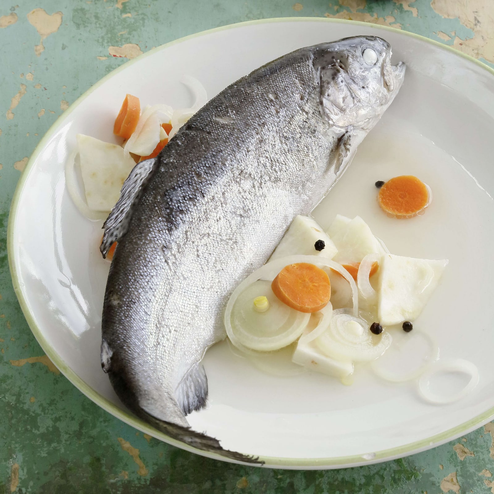 Truite au courtbouillon Migusto