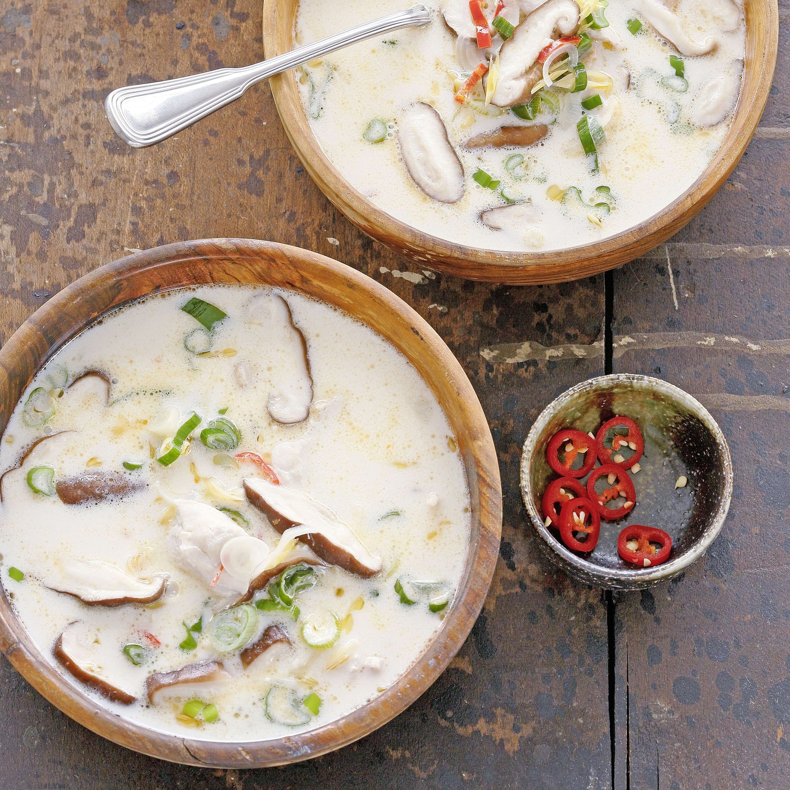 Kokossuppe mit Koriander und Seelachs | Migusto