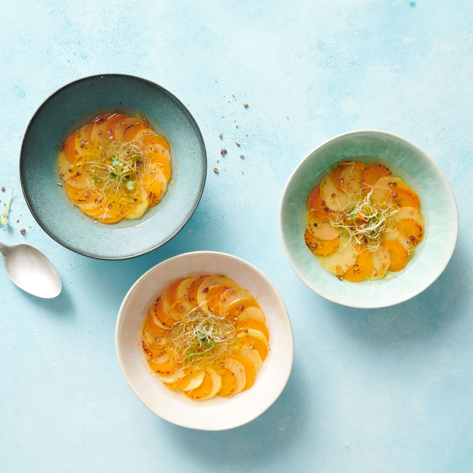 Randensuppe mit Meerrettichschaum | Rezept