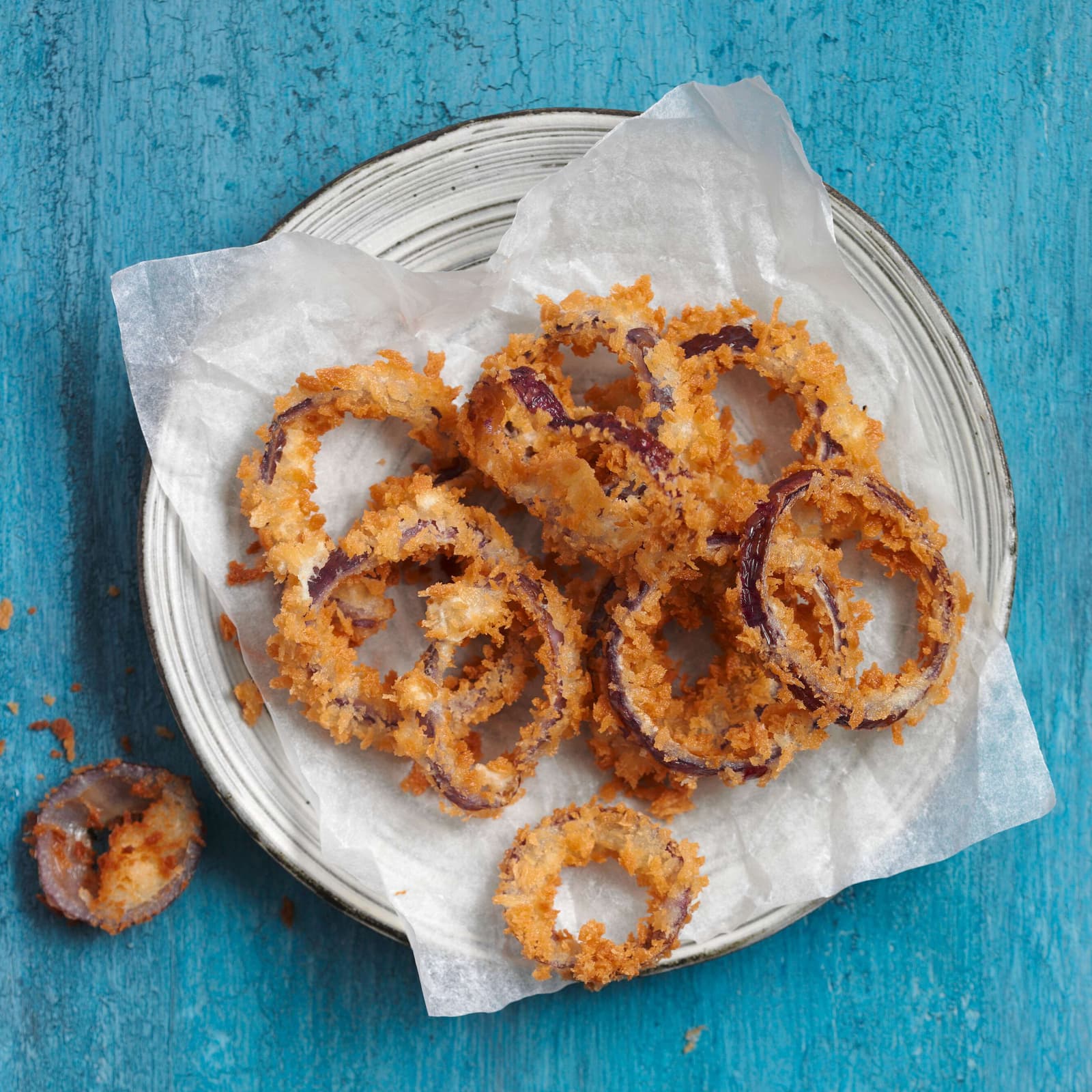 Violettes Gemüse-Tempura | Rezept
