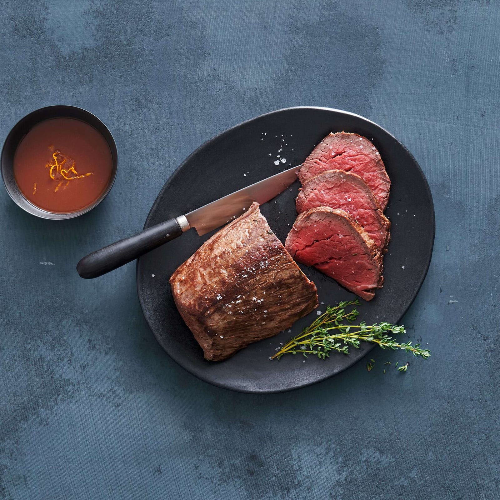 Rindsfilet mit Rotwein-Balsamico-Sauce | Rezept