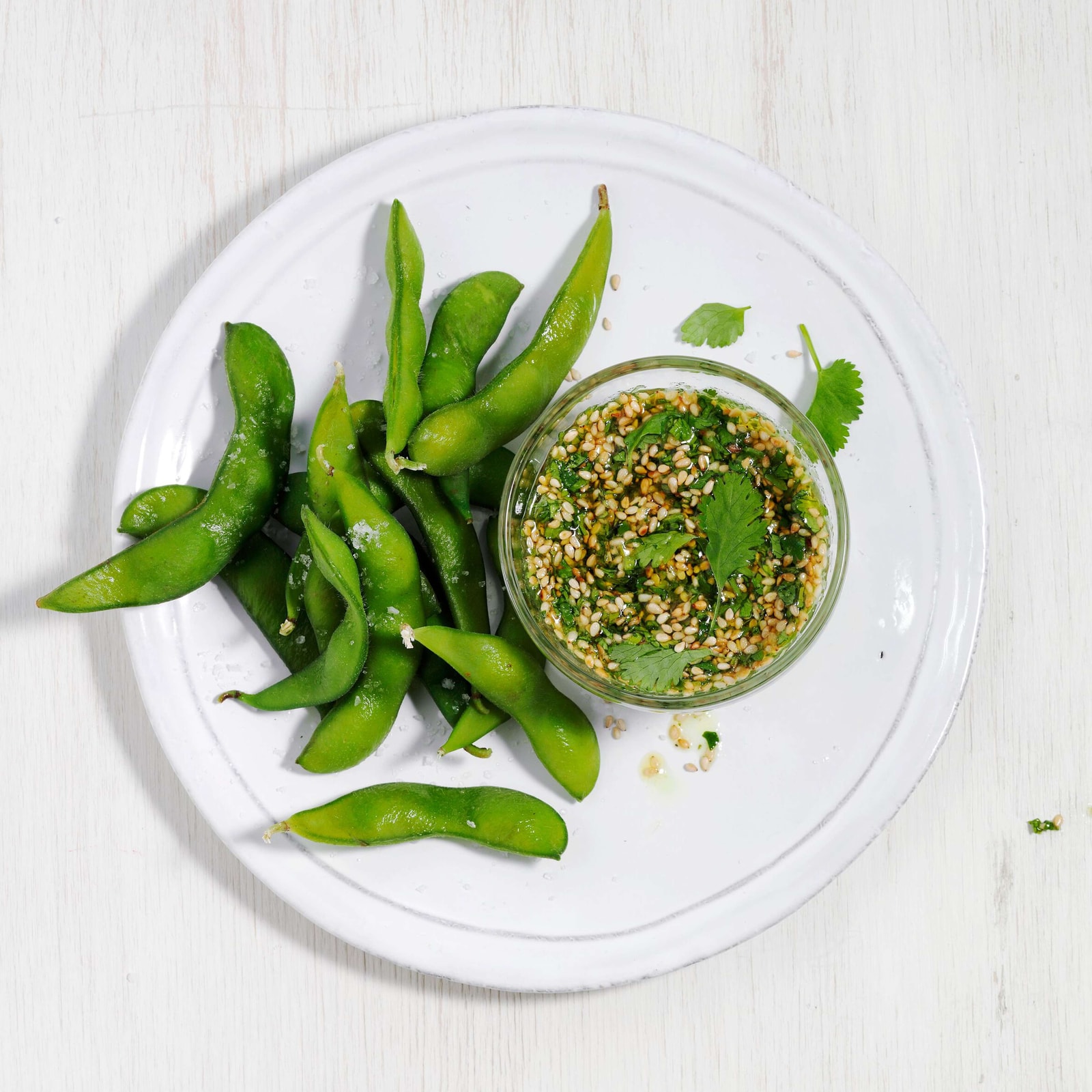 Edamame mit Meersalz Migusto