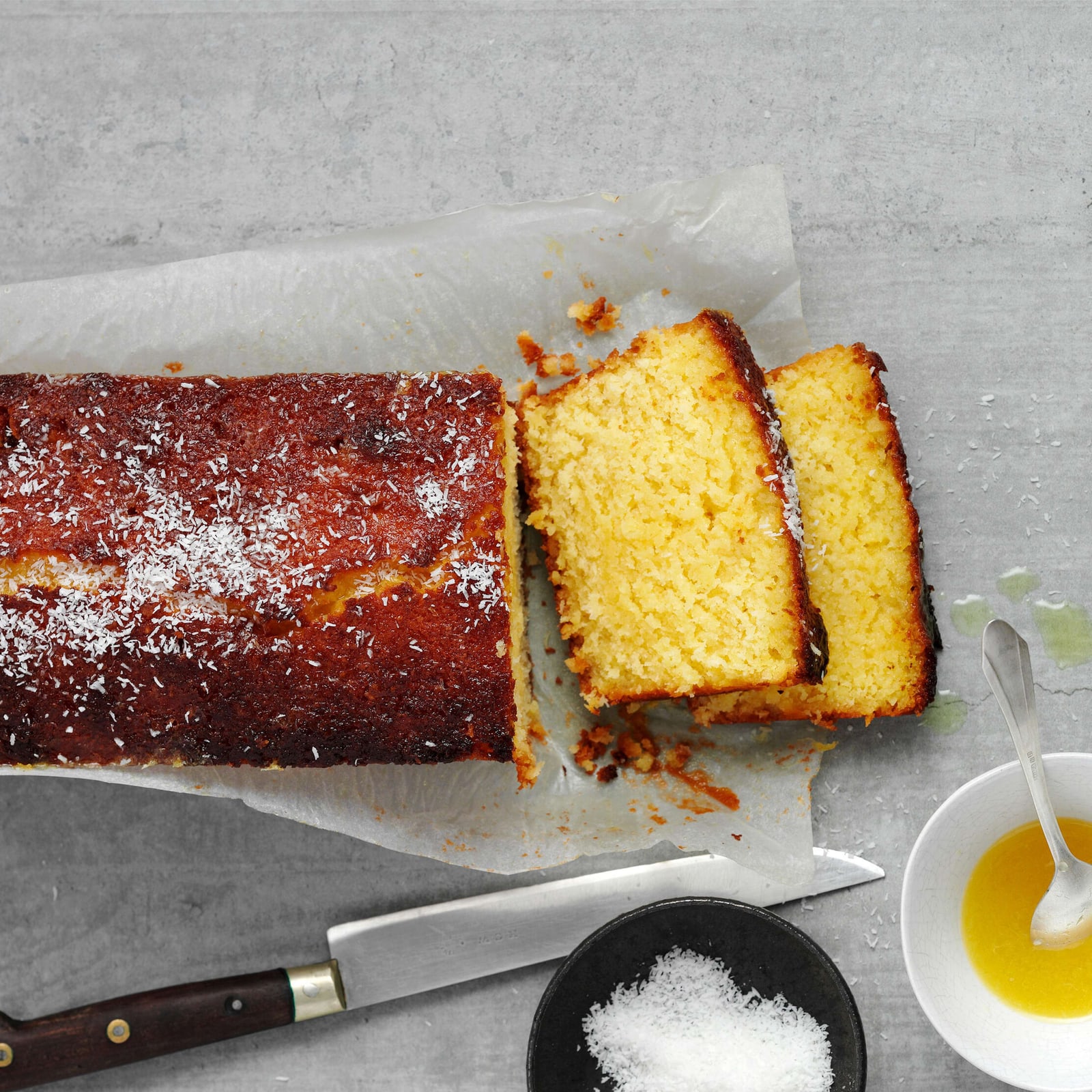 Zitronen-Kokos-Muffins | Rezept