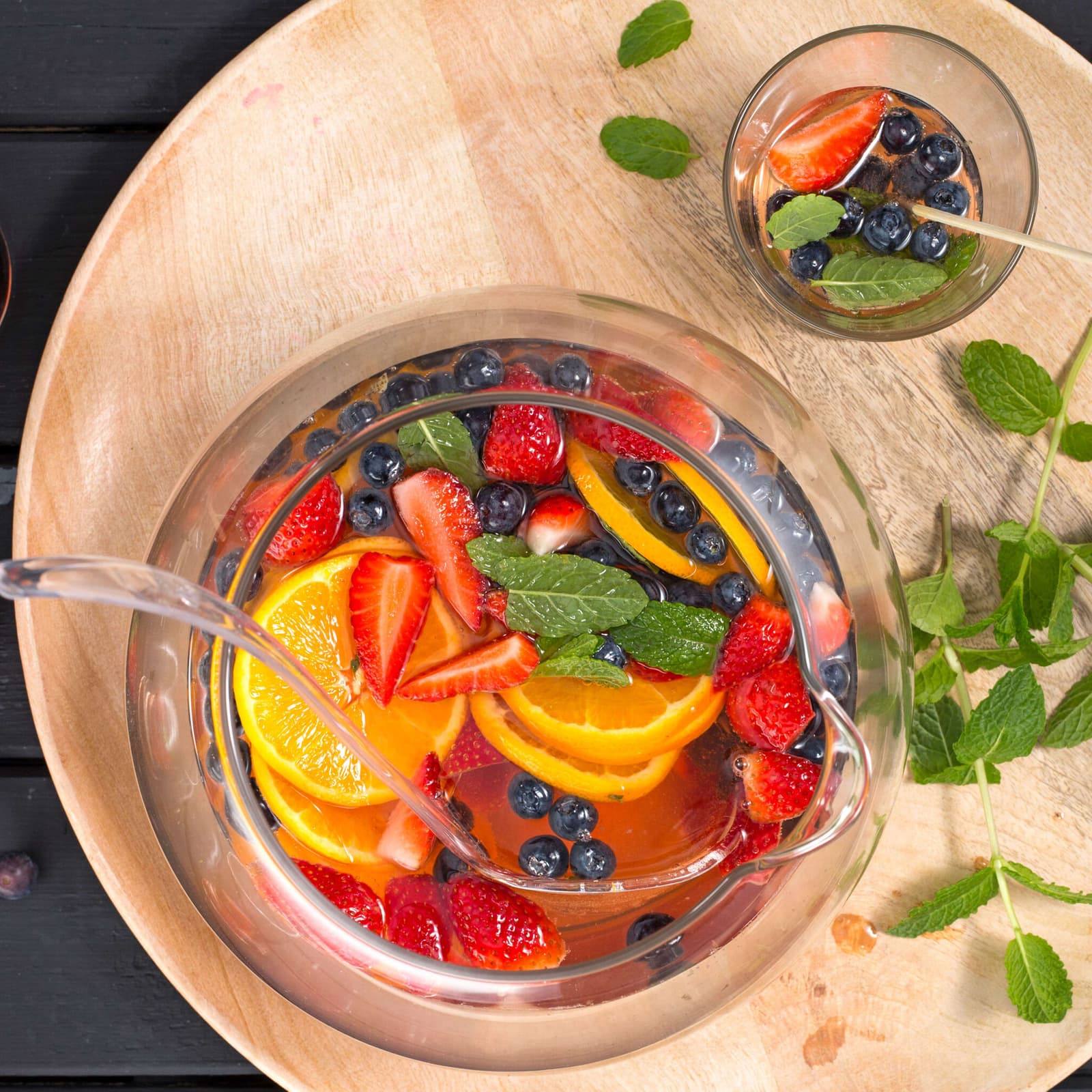 Früchtebowle | Rezept