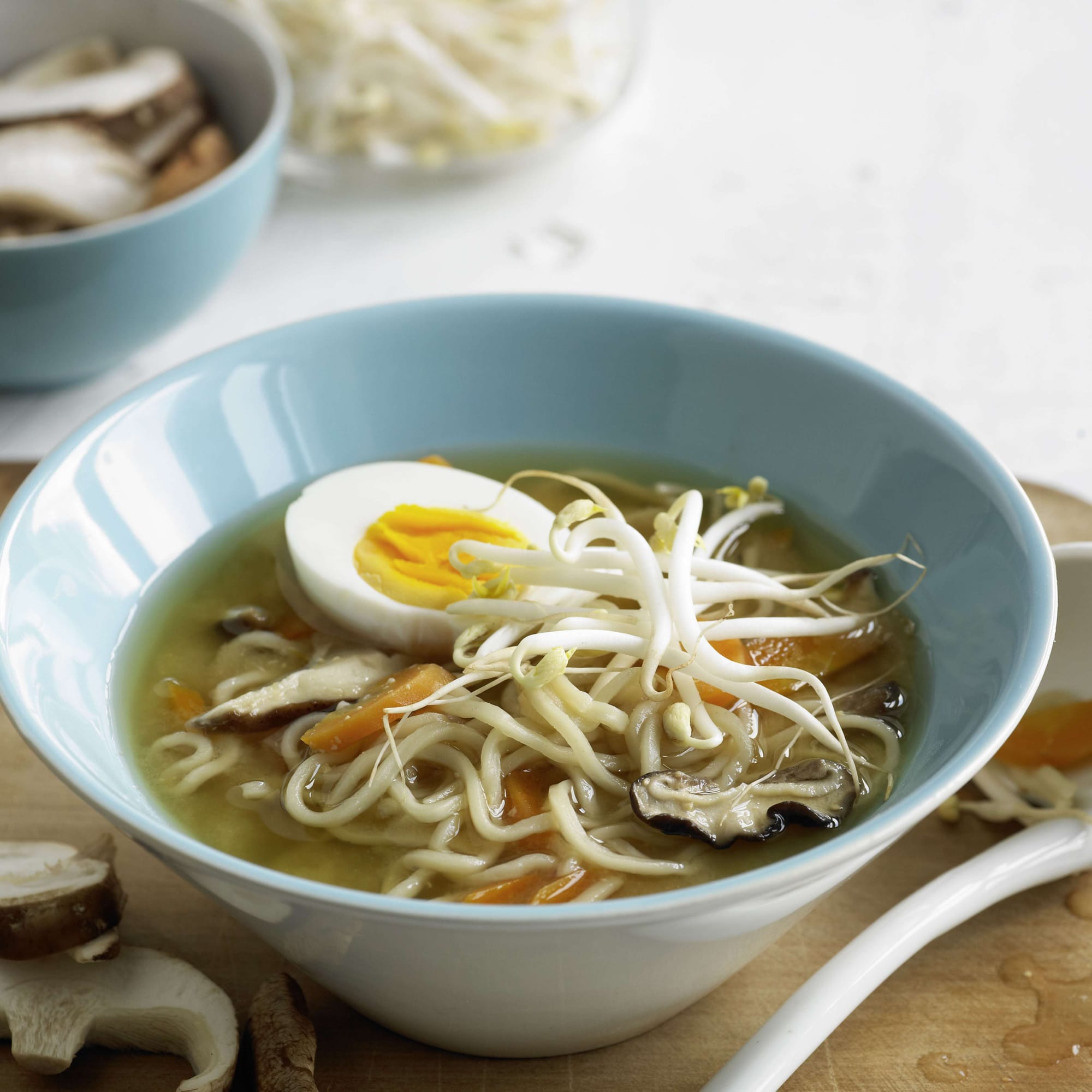 Miso-Suppe mit Pilzen | Rezept