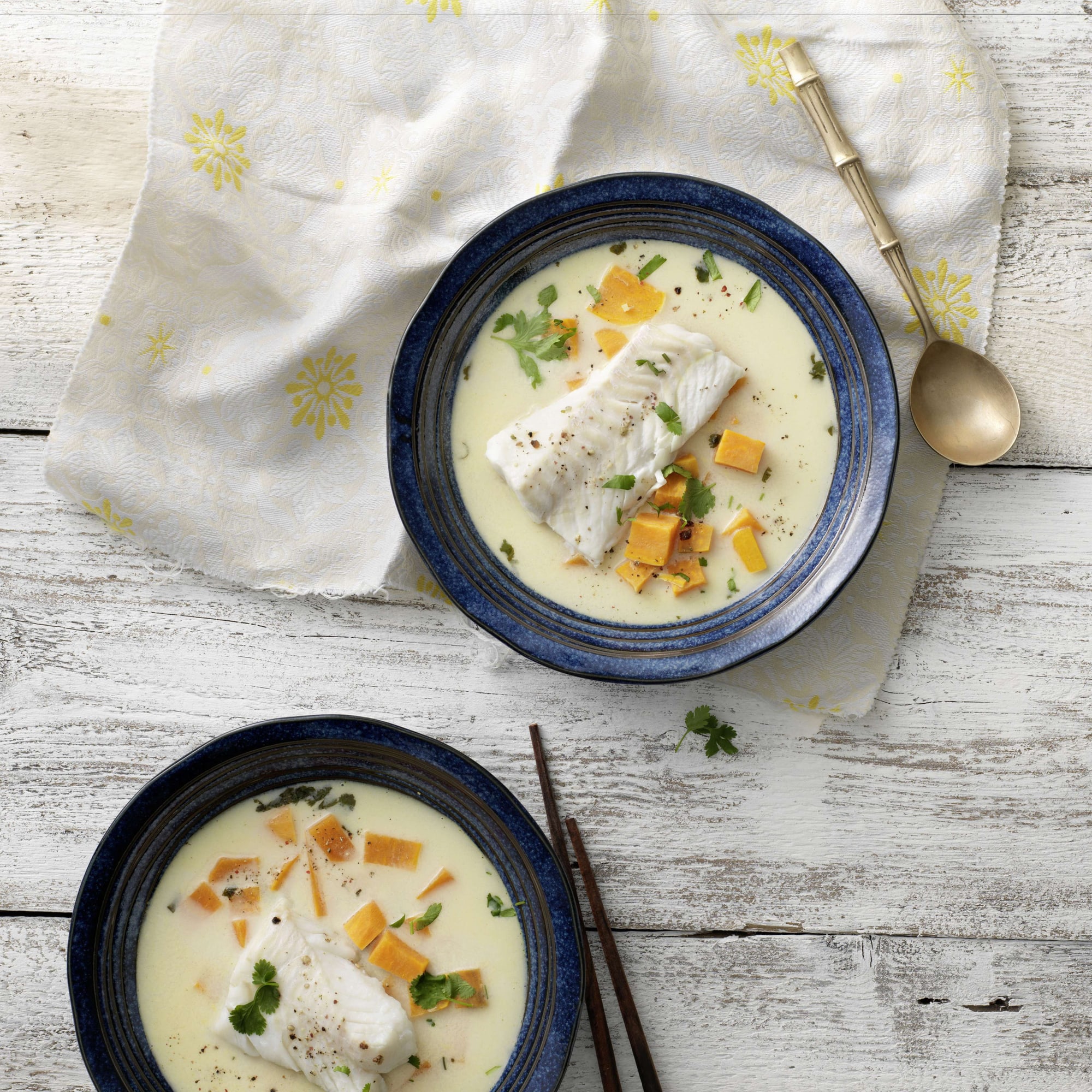 Poulet-Curry mit Limetten-Mango | Rezept