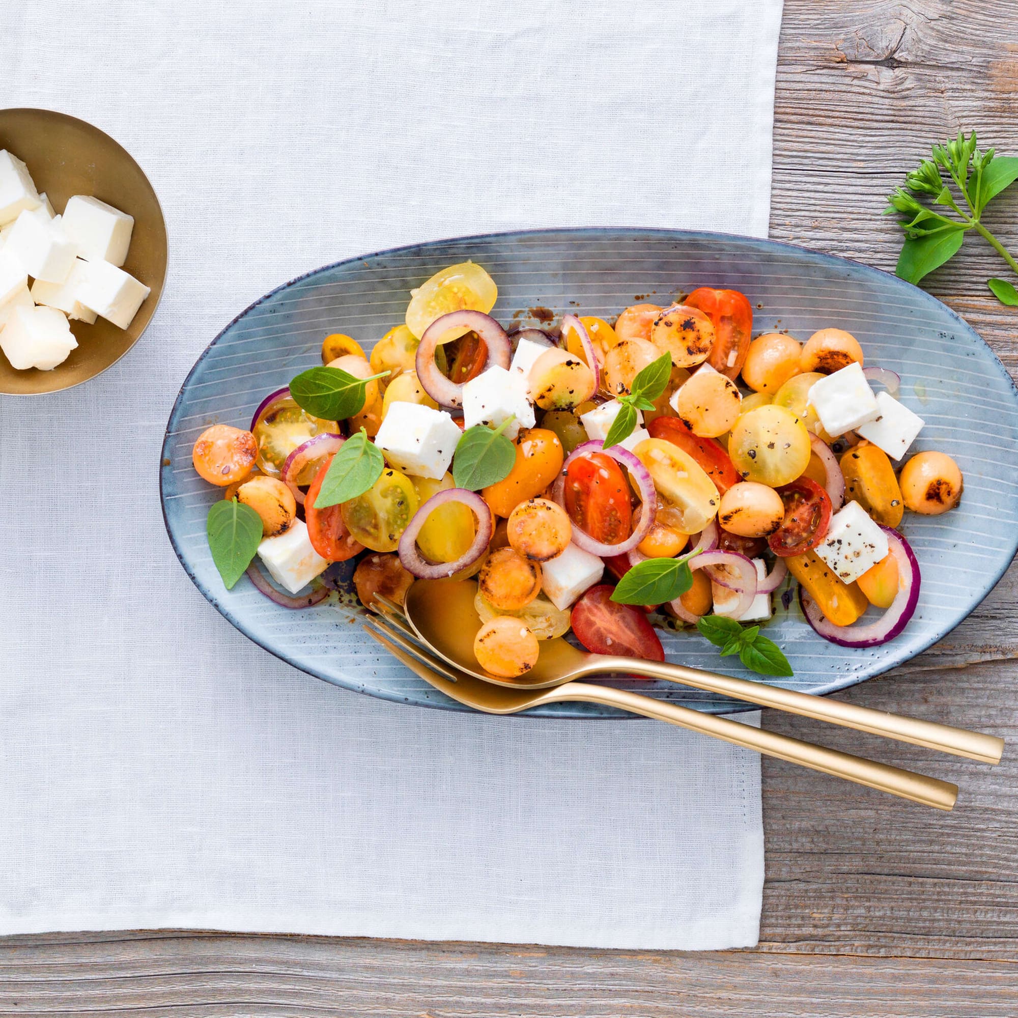 Feta et tomates au four | Migusto