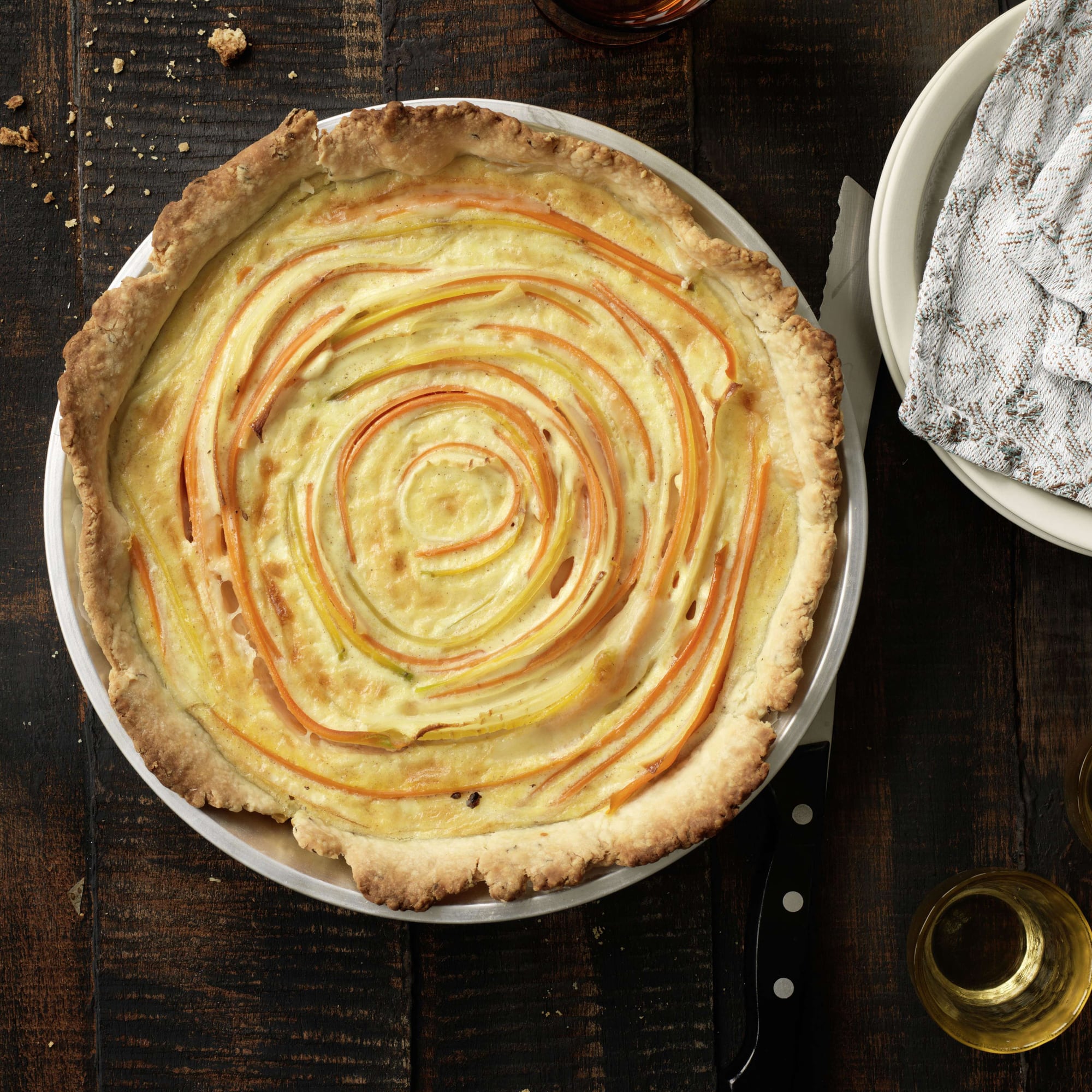 Gemüse-Quiche | Rezept