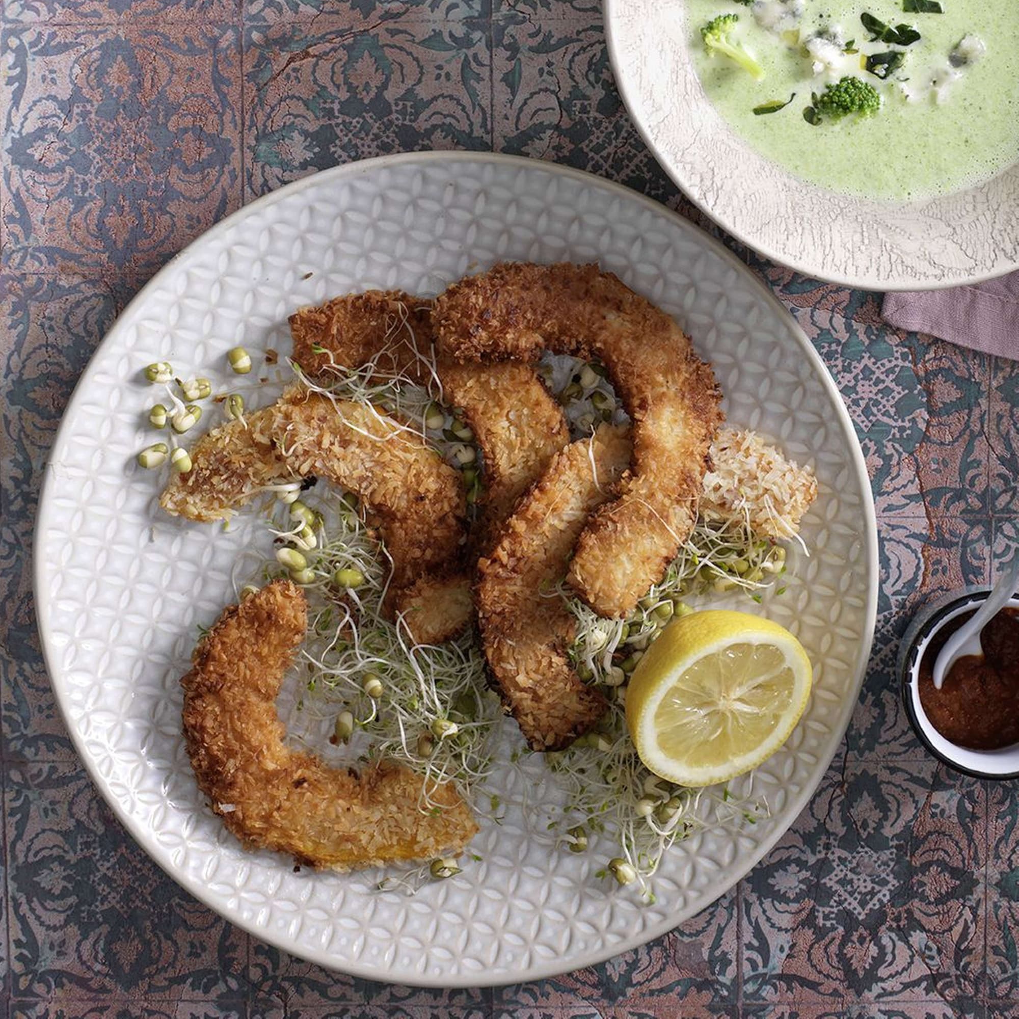 Kürbisflammkuchen mit Cranberries | Migusto Kürbisflammkuchen mit Cranberries | Migusto